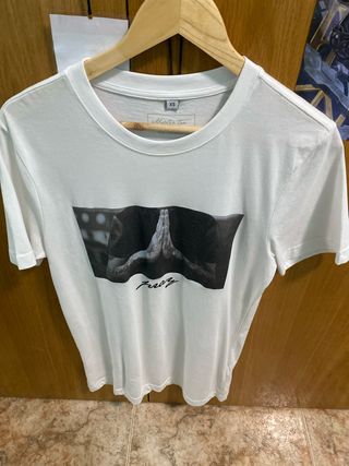 Camiseta Mister Tee Blanca Talla XS