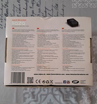 Detector Radares Kaza DT 380 Platinum