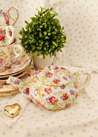 Piccola teiera floreale Royal Winton