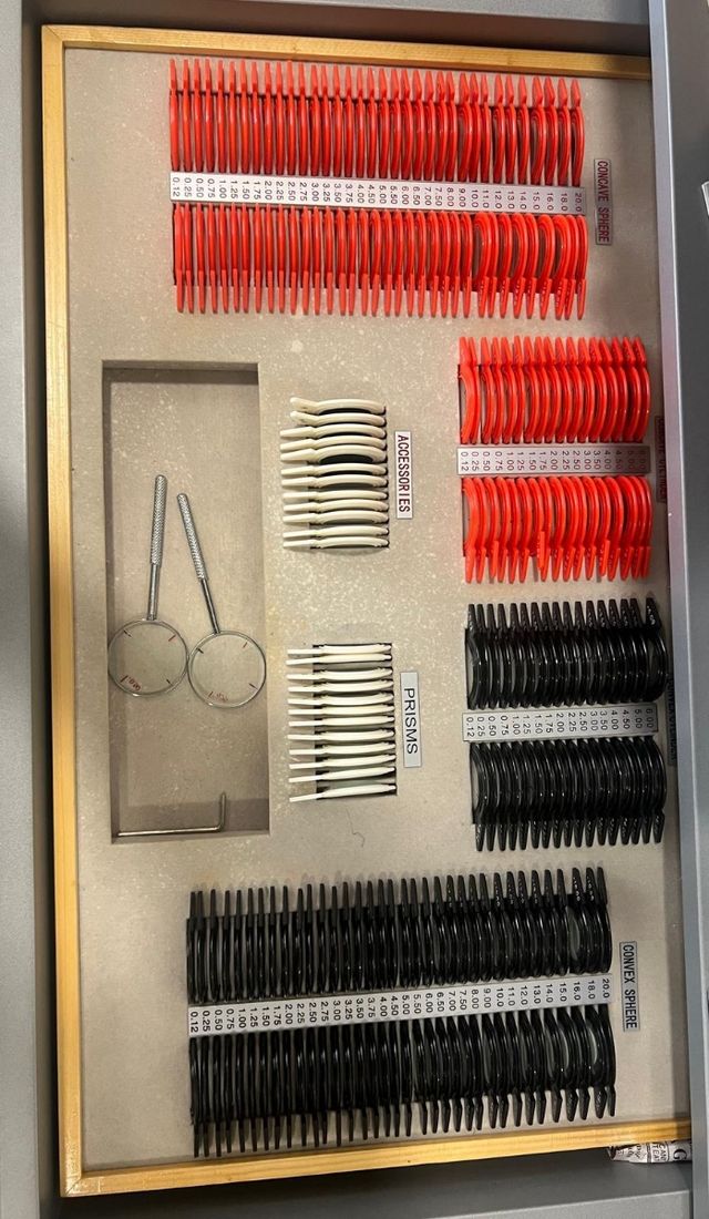 Unidad de refracción. Gabinete óptica.