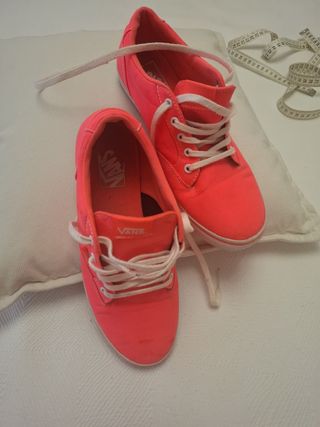 Zapatillas Vans Rosas .talla 39