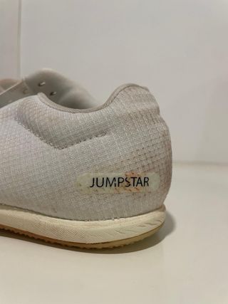 Zapatillas Clavos Atletismo Adidas Blancas