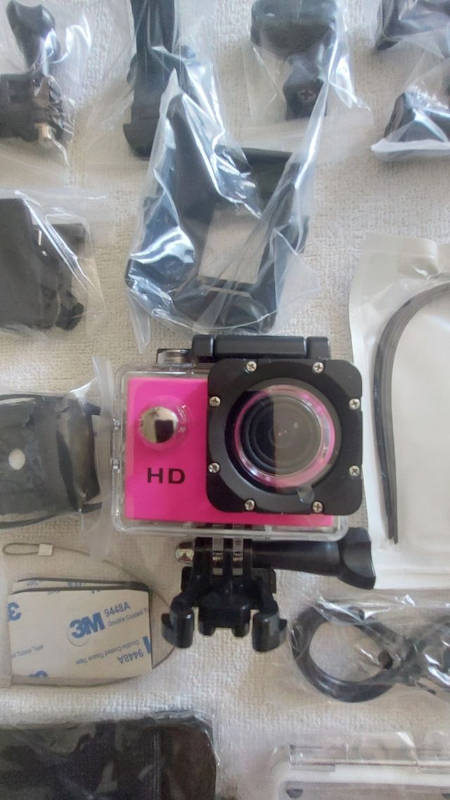 Cámara de Acción Stima Pro SDC 6910 HD Rosa
