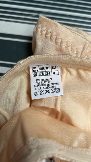 Lote 2 fajas moldeadoras pantalón Eliane talla 4