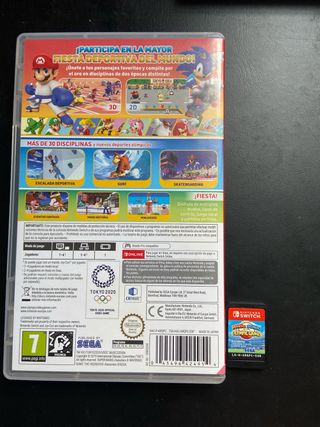 Mario & Sonic Juegos Olímpicos Tokio 2020 Switch