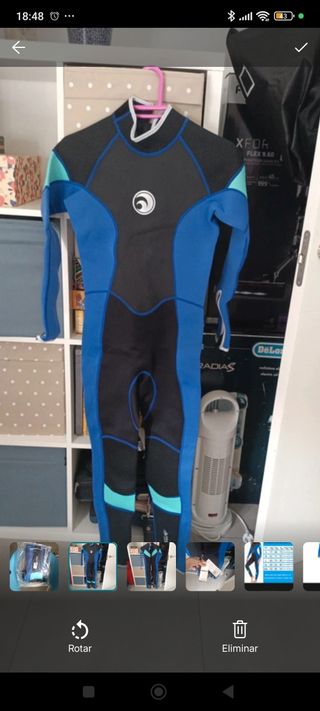 Traje de buceo Hisea Neopreno Talla S