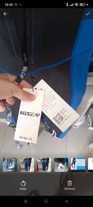 Traje de buceo Hisea Neopreno Talla S