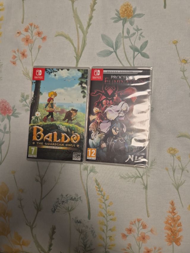 Lote 2 Juegos Nintendo Switch Precintados