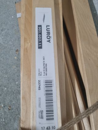 Estrado Ikea 90x200 cm Madeira