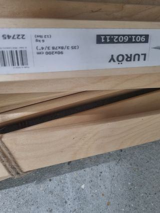 Estrado Ikea 90x200 cm Madeira