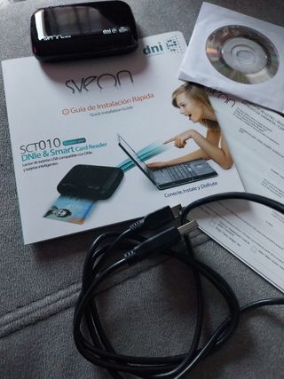 Lector Tarjetas USB Sveon SCT010 DNI Digital