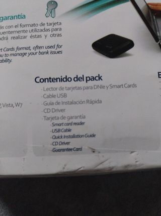 Lector Tarjetas USB Sveon SCT010 DNI Digital