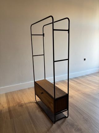 Recibidor Vintage Metal y Madera