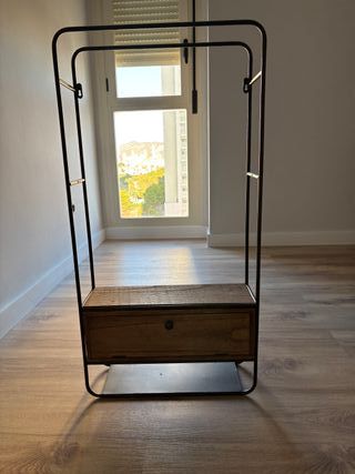 Recibidor Vintage Metal y Madera