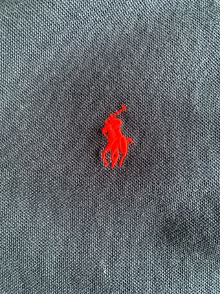Polo Ralph Lauren manga larga azul