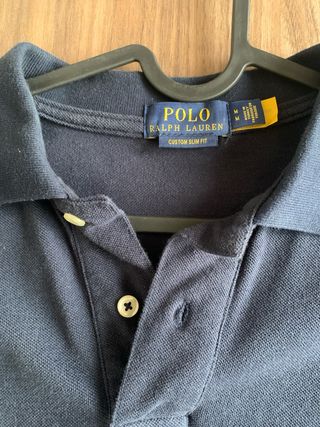 Polo Ralph Lauren manga larga azul