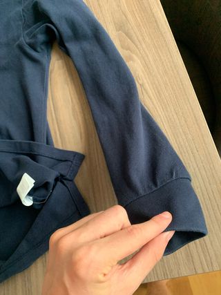 Polo Ralph Lauren manga larga azul