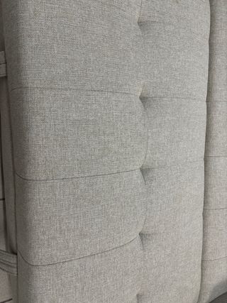 Sofá Cama Beige Tela