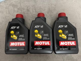 3 Botes Aceite Cambio Motul ATF VI