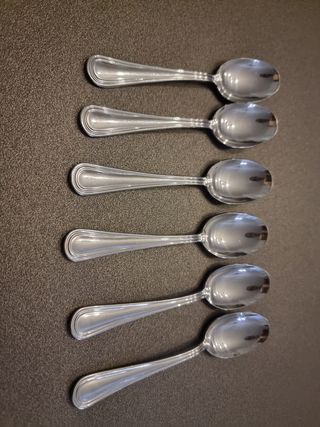 6 Cucchiaini Morinox Acciaio Inox