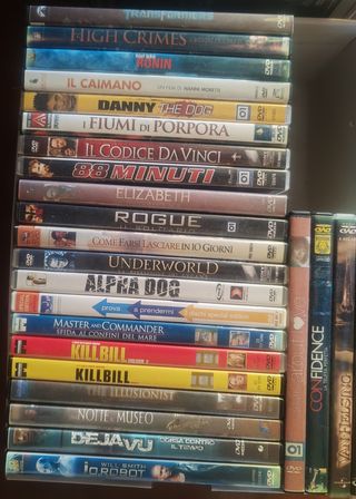 DVD vari: Pirati dei Caraibi, Ali, Blood Diamond