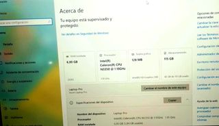 INNJOO LAPTOP PRO INTEL CELERON 128GB 6GB RAM