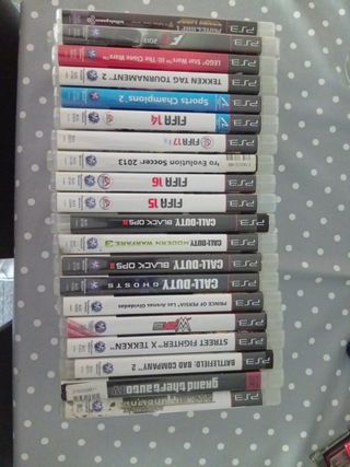 Lote 20 Juegos PS3