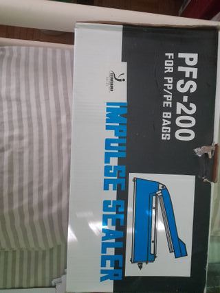 Soldadora PFS-200 para bolsas PP/PE