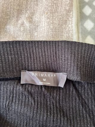 Falda larga negra Primark