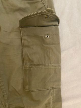 Pantalón cargo niño verde oscuro talla 15