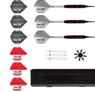 Pack XQmax Dardos Rubberised Dart Set 18gr Soft Ti