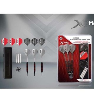 Pack XQmax Dardos Rubberised Dart Set 18gr Soft Ti