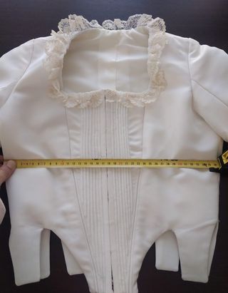 Corpiño Fallera Talla XS Blanco