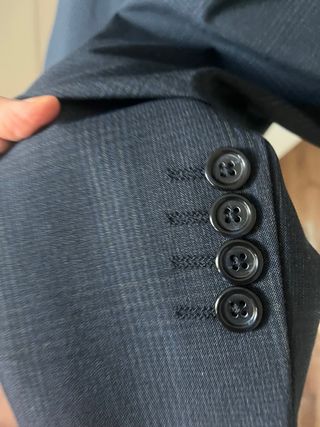 Blazer Zara Hombre Azul