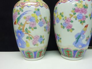 Coppia Vasi Cinesi Decorati