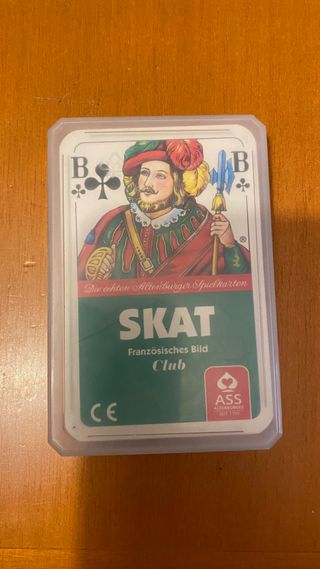 Mazzo di 32 carte Skat tedesche