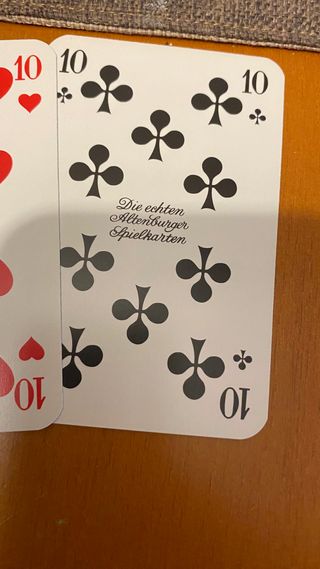 Mazzo di 32 carte Skat tedesche