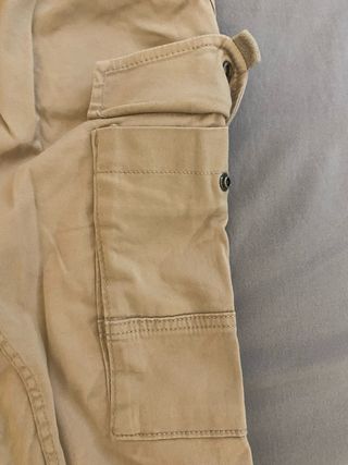 Pantalón cargo beige niño 15 años