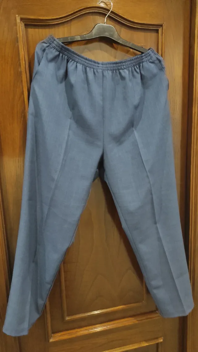 Pantalón de señora azul Talla 54