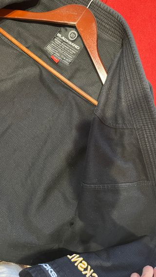 Kimono Completo Jiu Jitsu BLACKSAND - Talla A1 