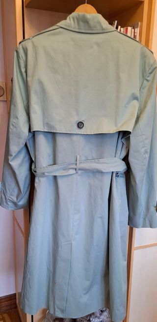 Gabardina azul