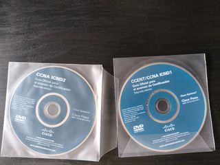 2 libros CISCO CCNA/CCENT/ICND