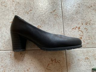 Zapatos Pitillos Salón Negros Talla 37