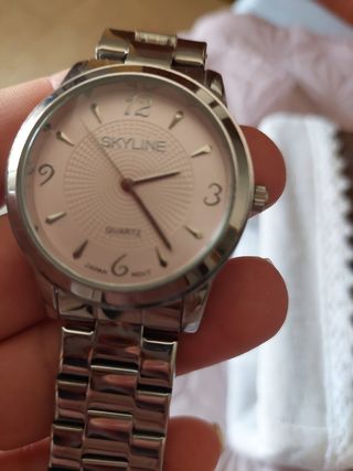 Reloj Skyline Plata