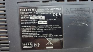 Televisor Sony KDL-40W2000