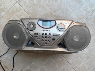 Philips Retro Vintage – Radiocasete con CD