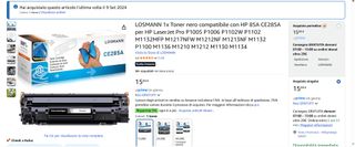 Stampante Laser HP LaserJet P1005
