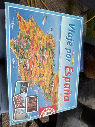 Viaje por España Educa Juego de Mesa