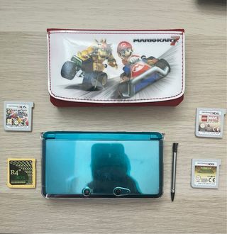 Nintendo 3DS Azul + Juegos
