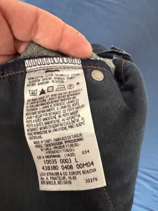 Levi's Piratas Azules Engineered talla 34